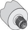 Picture of Ind.andur IME, M8, Sn=4mm, Unshielded, 2-wire NO, kere 50mm, pistik M8 3-pin, SICK